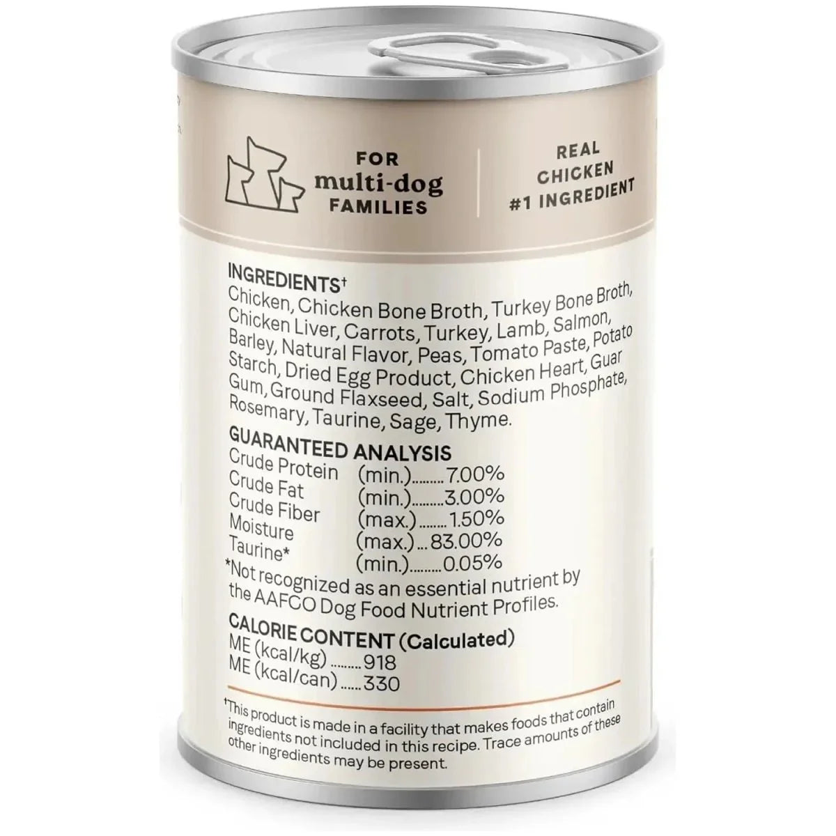 CANIDAE All Life Stages Chunky Stew Toppers Wet Dog Food 6ea/12.7 oz - Talis Us