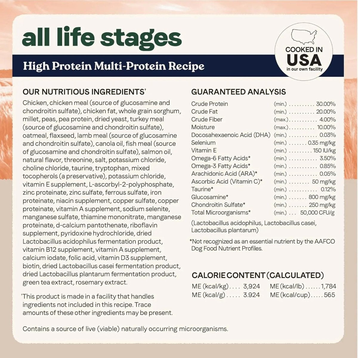 CANIDAE All Life Stages Multi - Protein High Protein Dry Dog Food - Talis Us