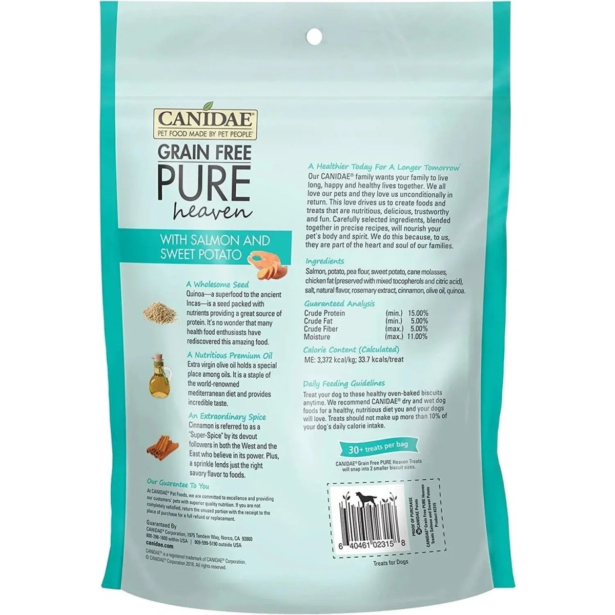 Canidae PURE Heaven Salmon Grain - Free Dog Treat Biscuits 11 oz - Talis Us
