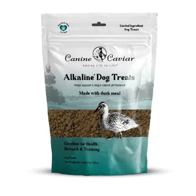 Canine Caviar Alkaline Duck Dog Treats - Premium Snacks 9 oz - Talis Us