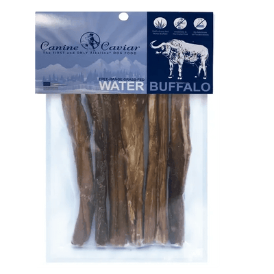 Canine Caviar Water Buffalo Bully Stix Dog Treats - Talis Us