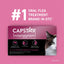 Capstar Cat Flea Tablets without prescription for effective flea control, 6 tablets in package
