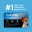 Capstar flea tablets for small dogs packaging, effective oral treatment for flea infestations