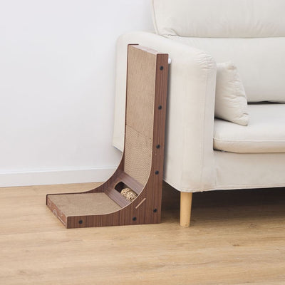 PetPals Group Cat Scratcher Furniture Protector designed to save furniture from scratches and provide entertainment
