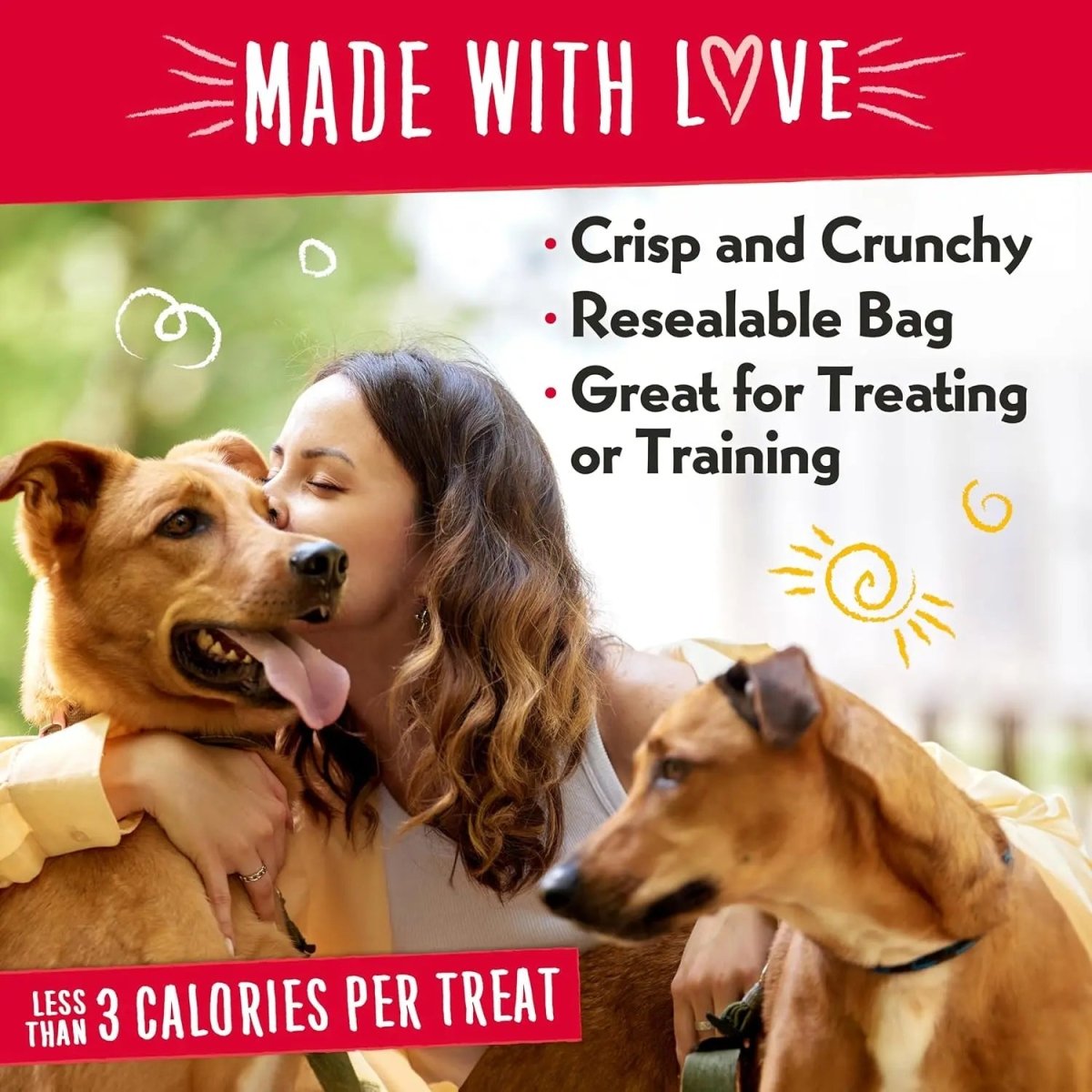 Charlee Bear Grain Free Crunch Dog Treats 8 oz - Talis Us