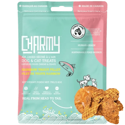 Charmy Pet Rainbow Trout Dog Treats - Talis Us