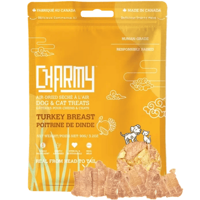 Charmy Pet Turkey Breast Dog Treats 3.5 oz - Talis Us