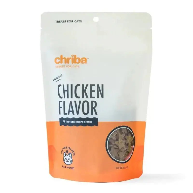 Chriba Chicken Crunchy Cat Treats 3oz - Talis Us