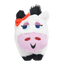BARK cow dog plush toy with a cute design and soft texture for playful pups