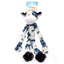 ThoozyPet cow dog tug toy featuring a plush, soft design for interactive play and fun