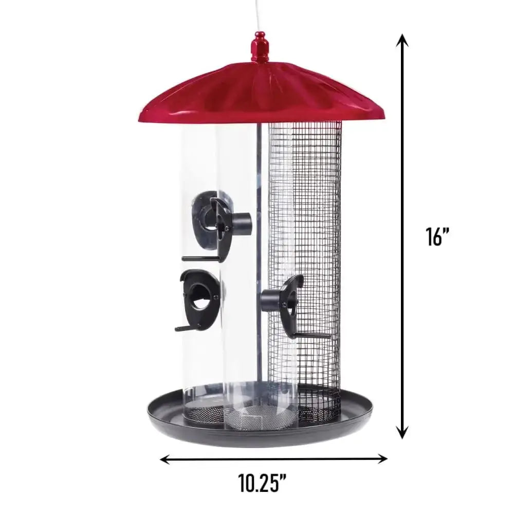 Crimson Triple Tube Feeder North States Industries