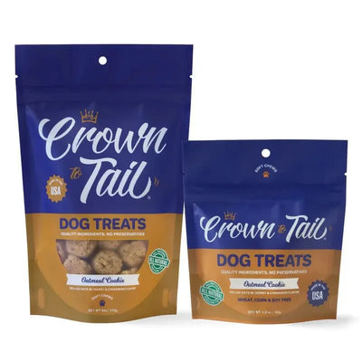Crown to Tail Oatmeal Cookie Soft Chew Dog Treats - Talis Us