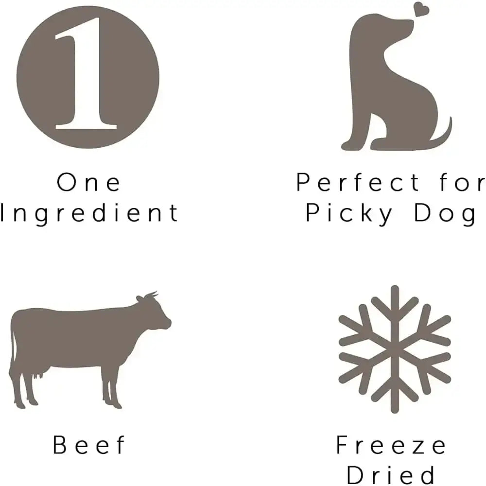 Crumps' Naturals Mini Trainers Freeze Dried Beef Liver Dog Treats Crumps' Naturals