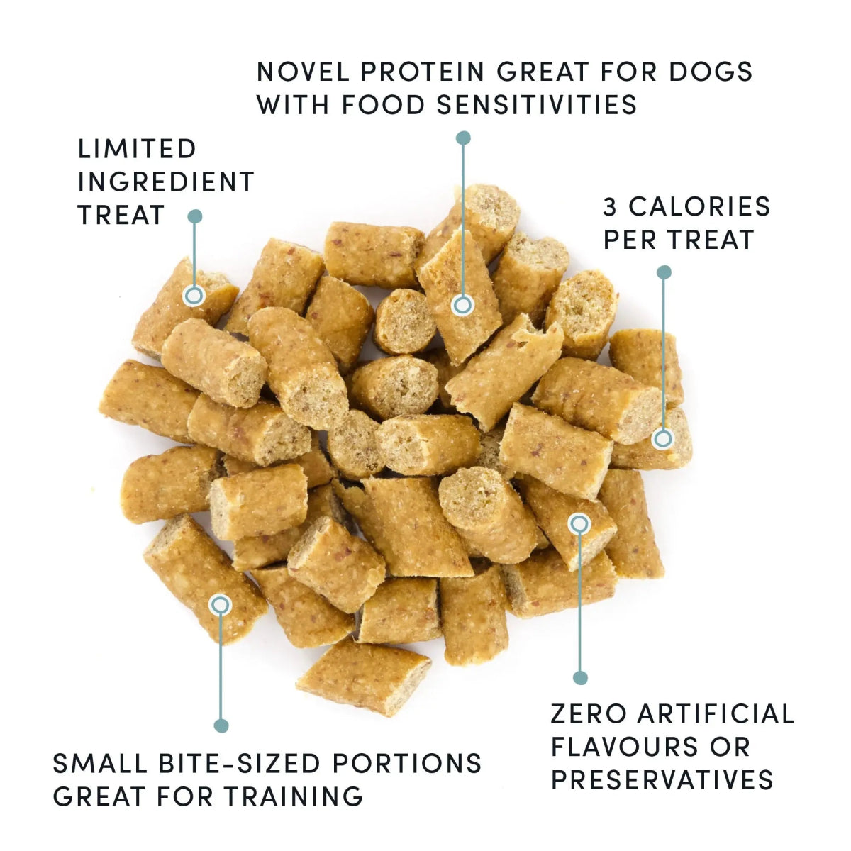 Crump's Naturals Semi Moist Duck Mini Trainers Dog Treats - Talis Us