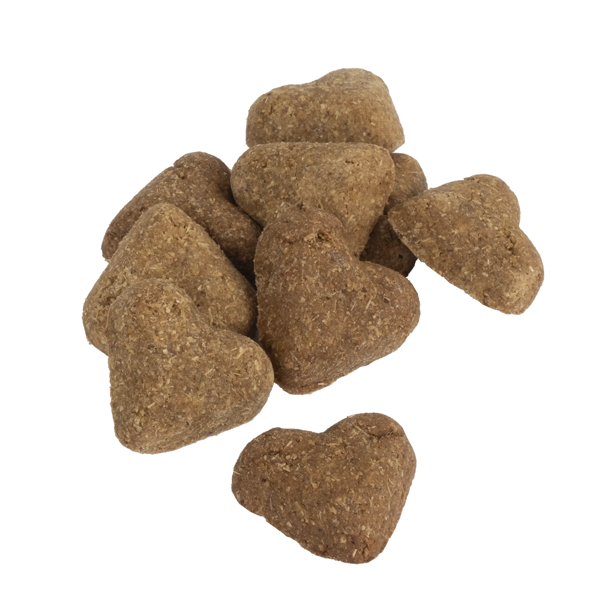 Darford soft baked duck dog treats in heart shapes for a tasty reward for your pet