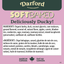 Darford soft baked duck dog treats with organic ingredients for a delicious and healthy snack