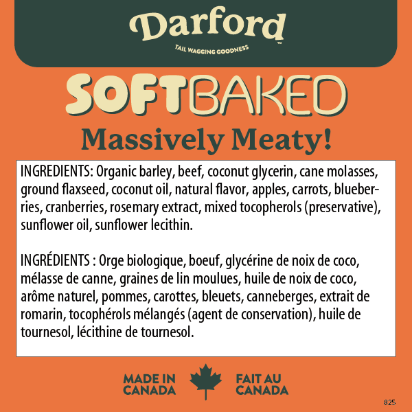 Darford Soft Baked Massively Meaty Dog Treat - Talis Us
