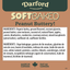 Darford soft baked peanut butter dog treats made with organic ingredients for healthy snacking