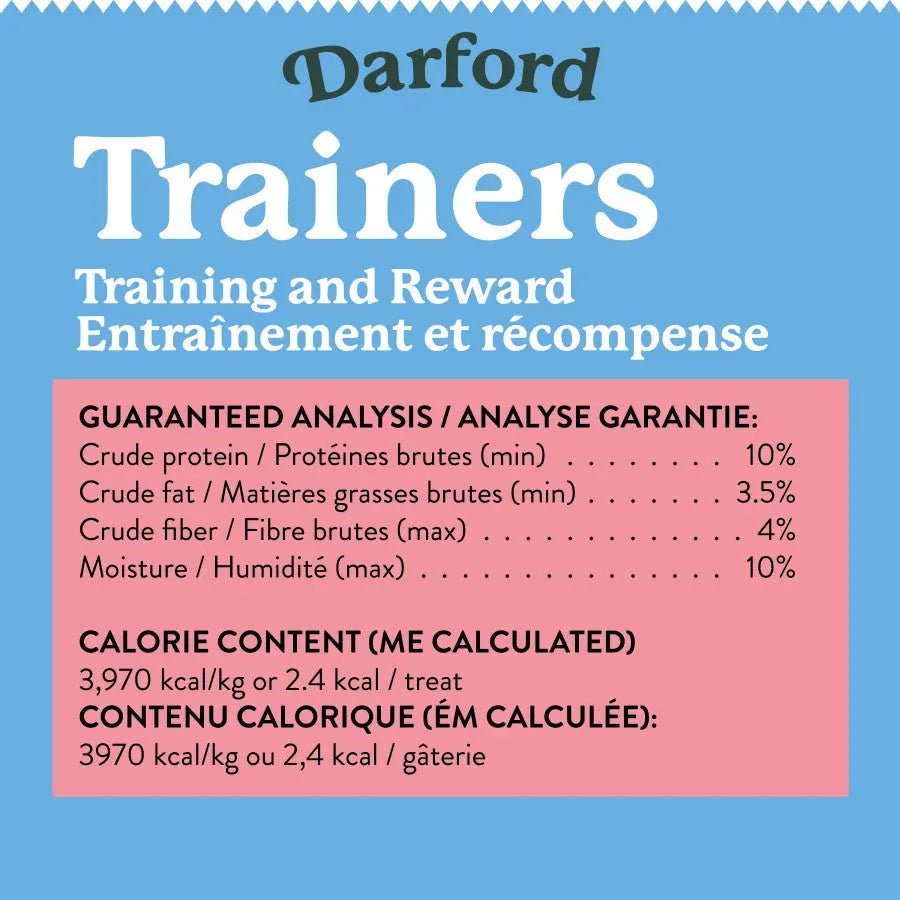 Darford Trainers Dog Training Treats 15 lb - Talis Us
