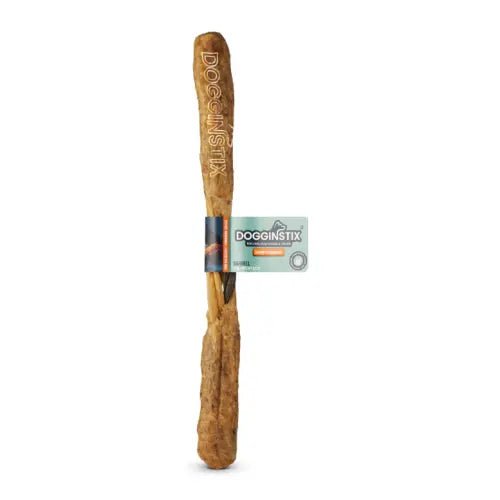 DogginStix Braided Lamb Collagen Barbell Dog Chew Treats Case of 30 - Talis Us