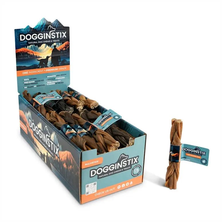 Dogginstix Braided Lamb Collagen Sticks Dog Chew - Talis Us