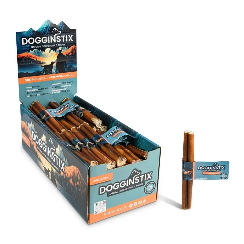 Dogginstix Grass - Fed Natural Bully Sticks Dog Treats - Talis Us