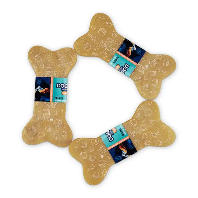Dogginstix Natural Dog Chew for Joint Health in Bone Shape for Healthy Snacking