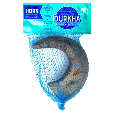 Durkha Natural Water Buffalo Horns for Dogs – Long - Lasting, Natural Dog Treats - Talis Us