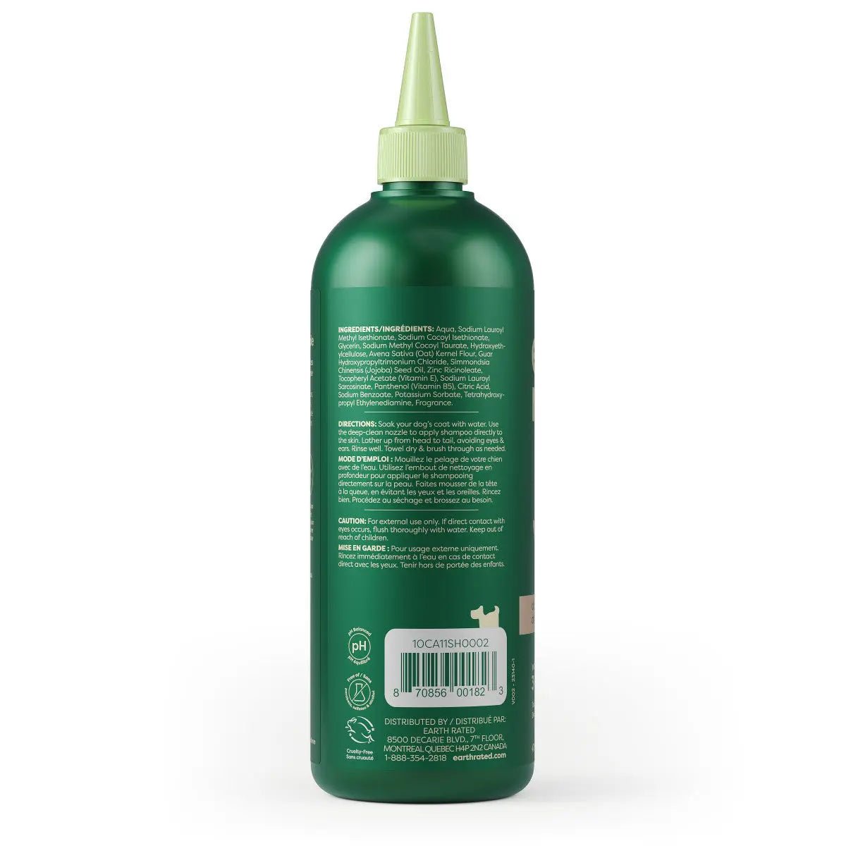 Earth Rated Dog Shampoo Double Coat 16oz - Talis Us