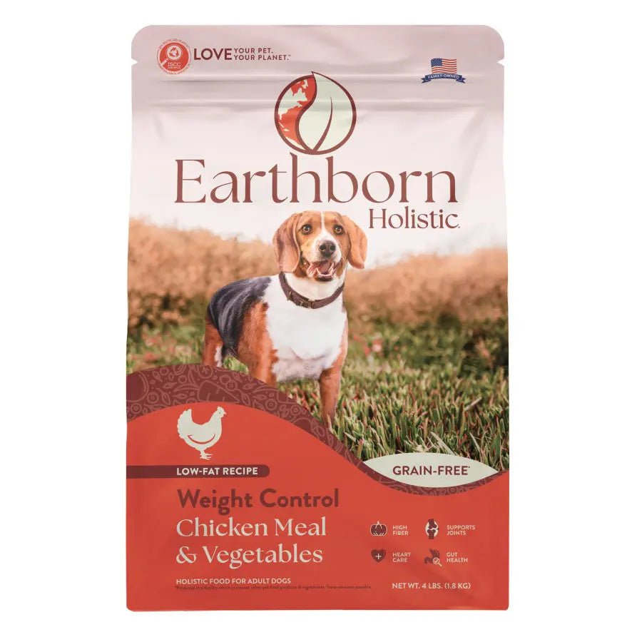 Earthborn Holistic Weight Control Chicken Meal & Vegetables Grain - Free Dry Dog Food - Talis Us