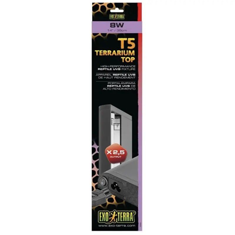 Exo Terra High - Performance Terrarium Top with T5 UVB Compatibility - Talis Us