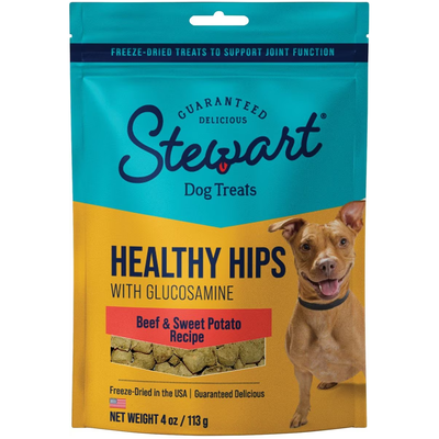 Stewart Healthy Hips Beef & Sweet Potato Recipe Grain-Free Freeze-Dried Dog Treats
