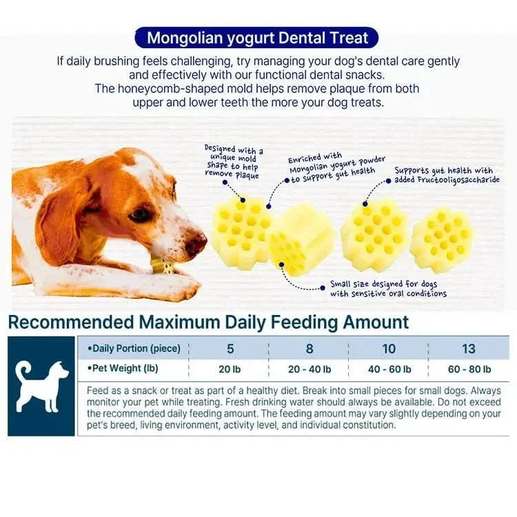 Fabrechew Mongolian Yogurt Dog Treat - Talis Us