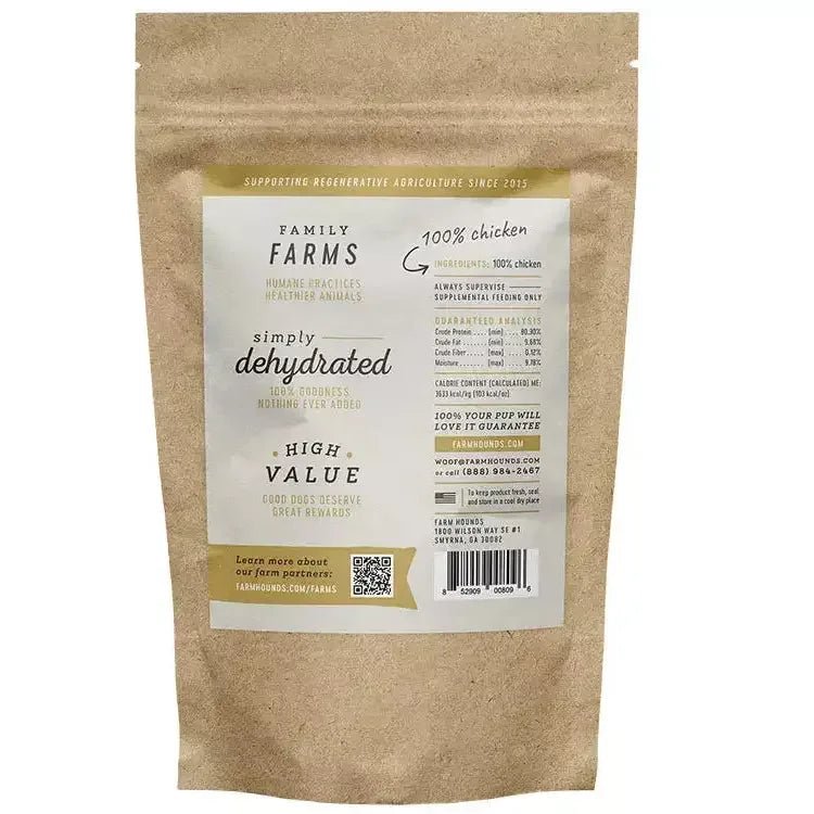 Farm Hounds Healthy Delicious Dehydrated Jerky for Dogs 3.5oz - Talis Us