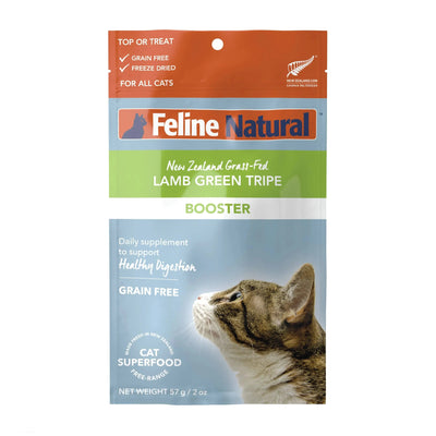 Feline Natural Cat Freeze Dried Food Booster Lamb Tripe 2oz - Talis Us