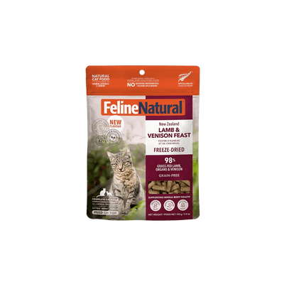 Feline Natural Freeze - Dried Lamb and Venison Cat Food - Talis Us
