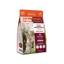 Feline Natural freeze-dried lamb and venison cat food in a resealable bag for healthy feline nutrition