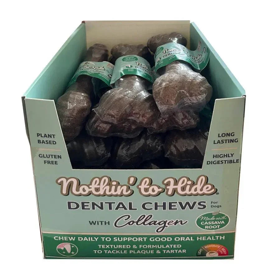 Fieldcrest Farms Nothin' to Hide Beef Flavor Dental Bone Collagen Dog Chew - Talis Us