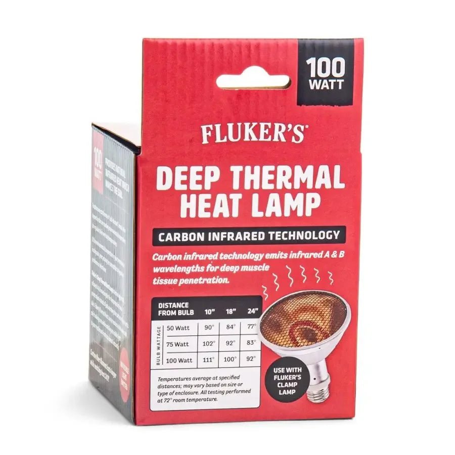Fluker's Deep Thermal Heat Lamp for Reptiles - Talis Us