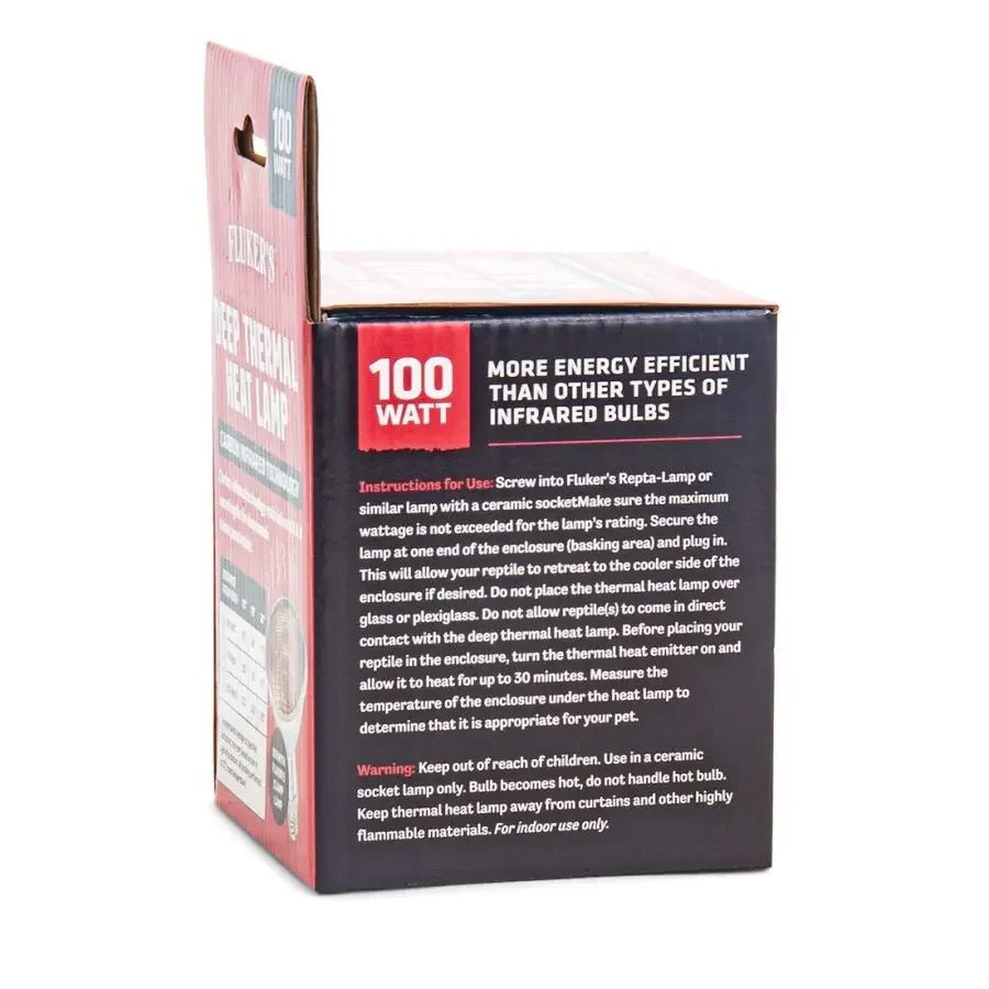 Fluker's Deep Thermal Heat Lamp for Reptiles - Talis Us