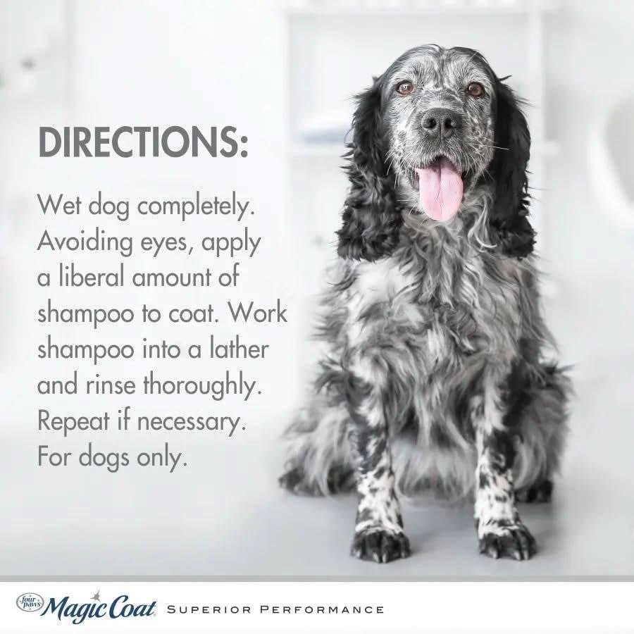 Four Paws Magic Coat Cleanse & Conditions 2 - in - 1 Dog Shampoo and Conditioner 16 oz - Talis Us