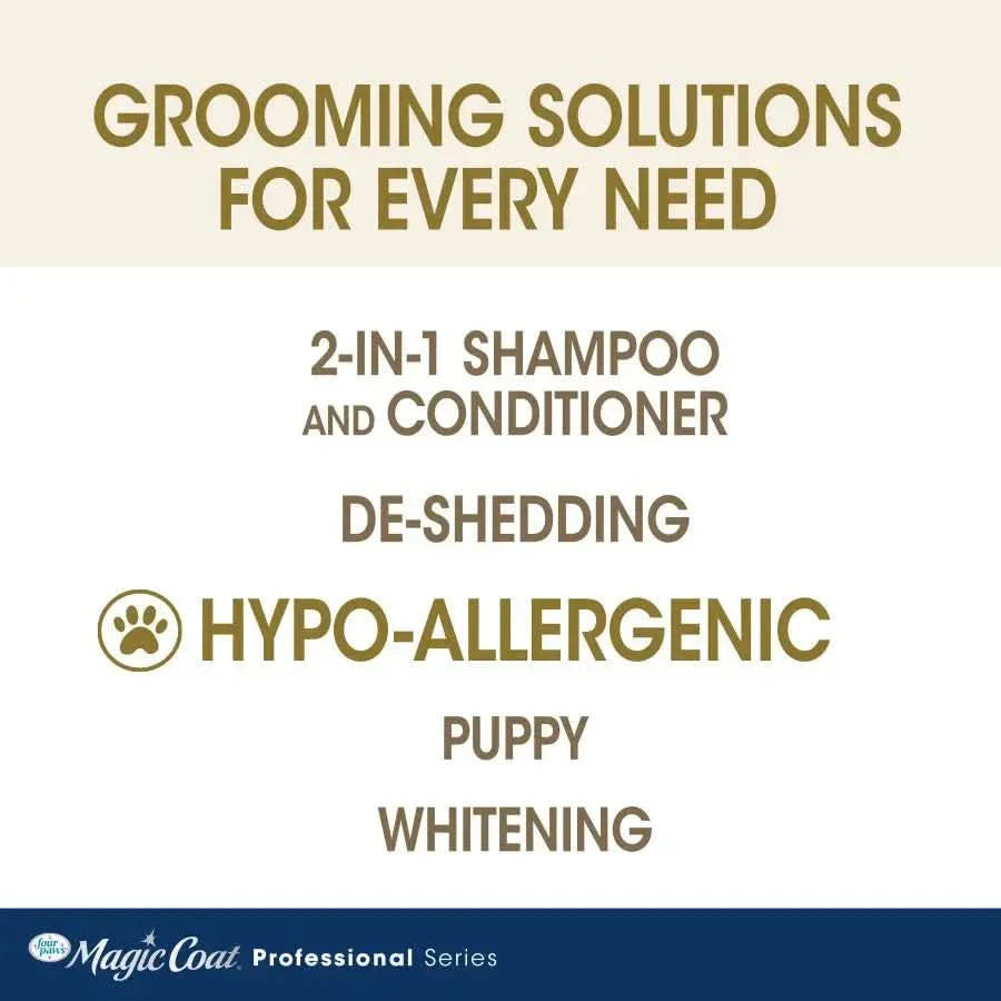 Four Paws Magic Coat Professional Series Nourishing Oatmeal Hypoallergenic Dog Shampoo 16 oz - Talis Us