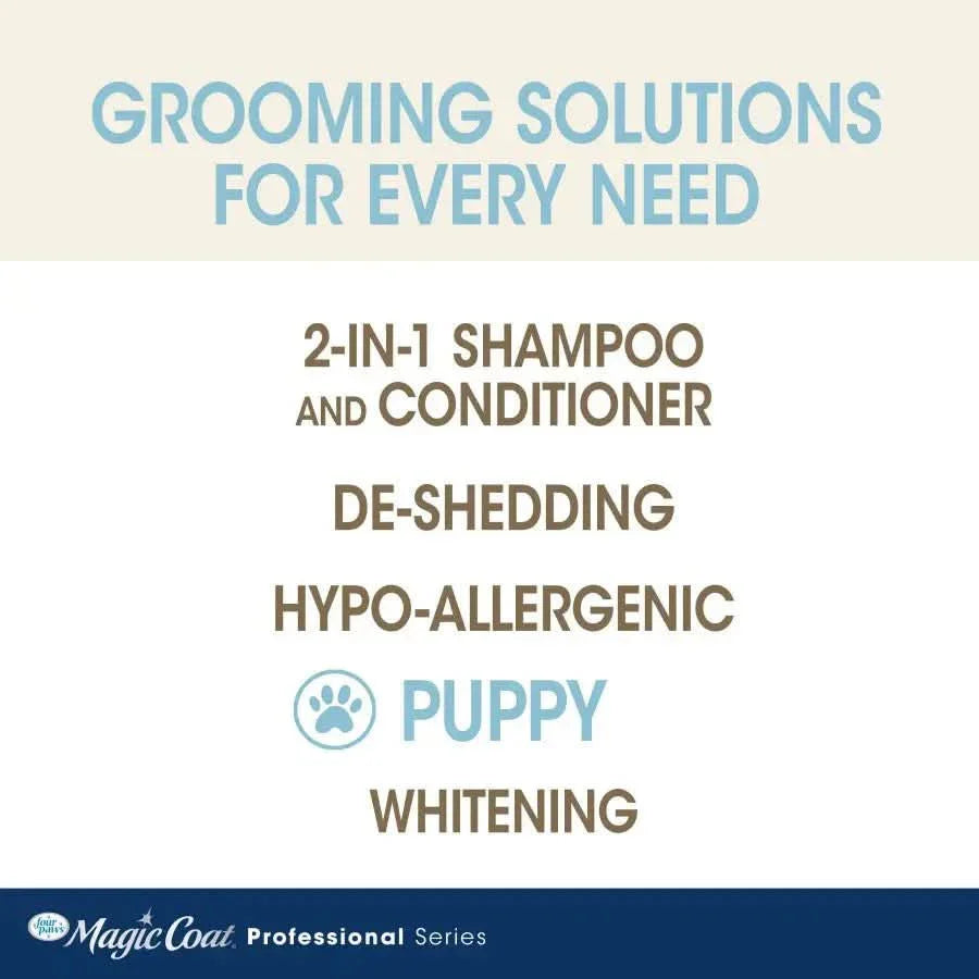 Four Paws Magic Coat Professional Series Nourishing Oatmeal Puppy Shampoo 16 oz - Talis Us