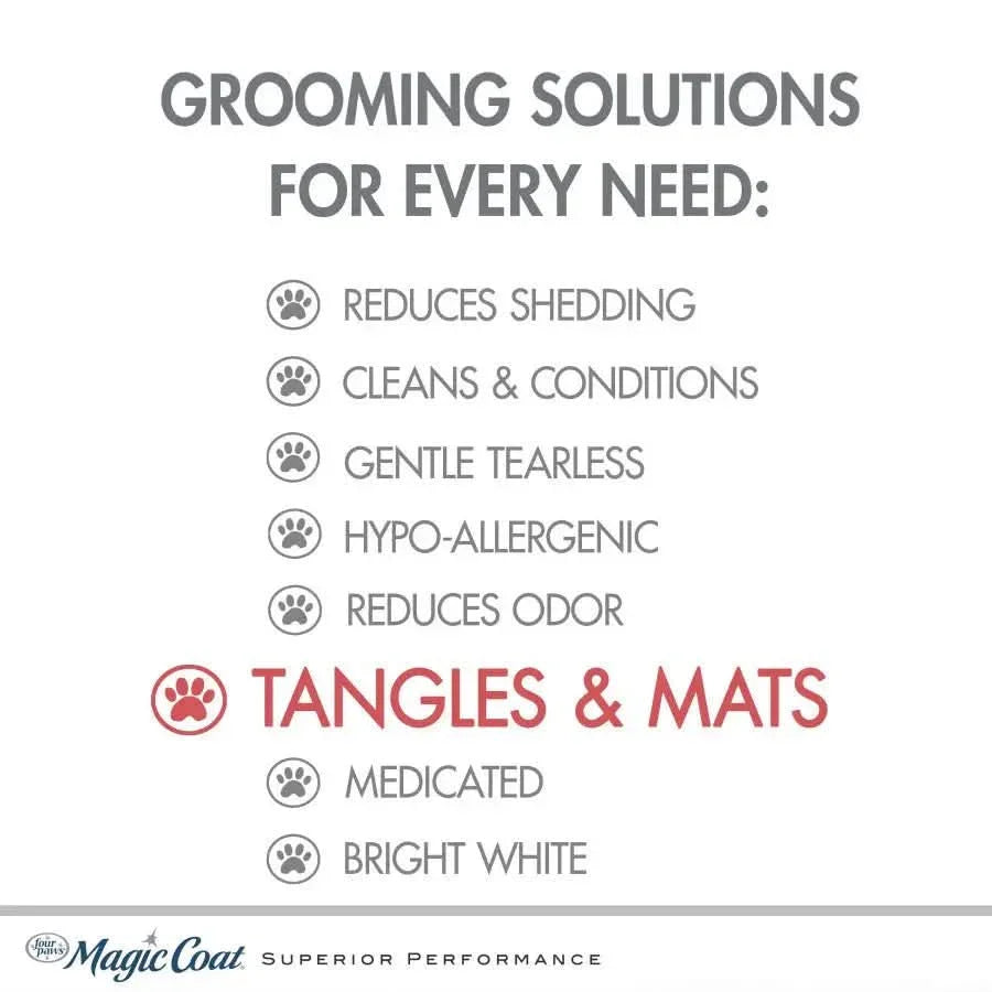 Four Paws Magic Coat Tangles & Mats Detangling Dog Shampoo 16 oz - Talis Us
