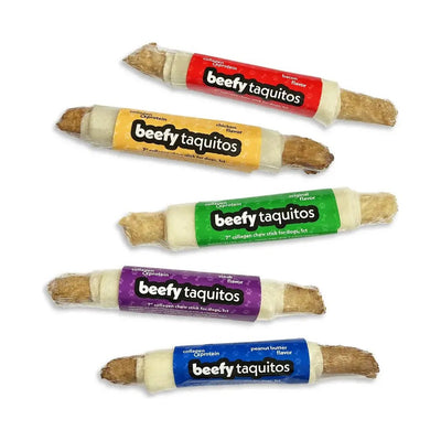 Frankly Pet Beefy Taquitos Healthy Dog Treats - Talis Us