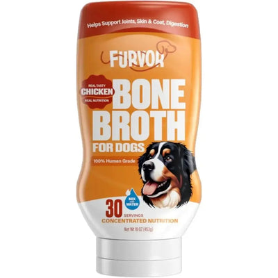Furvor Chicken Bone Broth Healthy Dog Food Topper - Talis Us