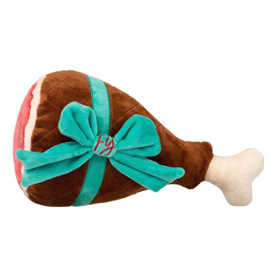 FuzzYard Humongous Holiday Ham Plush Dog Toy - Talis Us