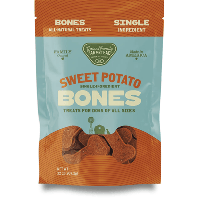 Gaines Family Farmstead Sweet Potato Bones Grain - Free Dog Treats - Talis Us