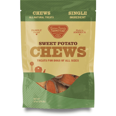 Gaines Family Farmstead Sweet Potato Chews Grain - Free Dog Treats - Talis Us