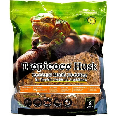 Galapagos Tropicoco Natural Coconut Husk Bedding Substrate 8 qt - Talis Us